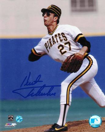 Kent Tekulve Autographed Pittsburgh Pirates 8" x 10" Photo