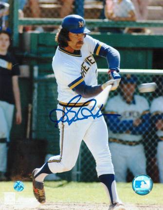 Gorman Thomas Autographed Milwaukee Brewers 8" x 10" Photo