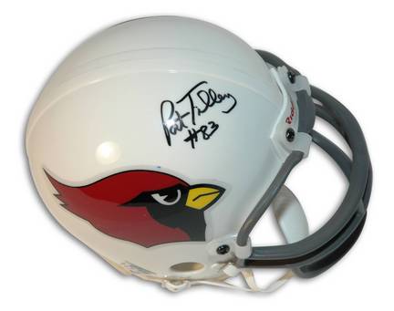 Pat Tilley St. Louis Cardinals Autographed Mini Helmet