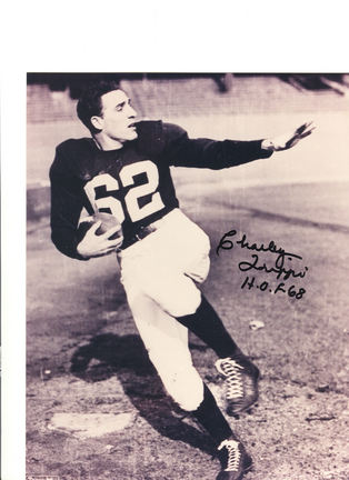 Charley Trippi Chicago Cardinals Autographed (Black Pen) 8" x 10" Photograph Inscribed with "HOF 68"