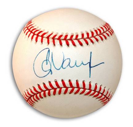 Greg Vaughn Autographed Baseball