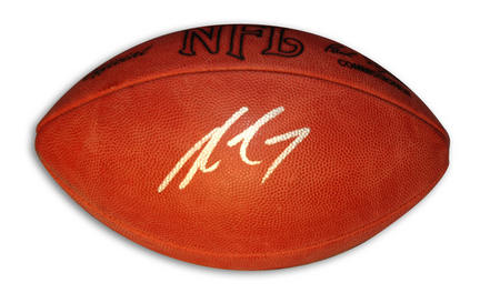 Michael Vick Autographed NFL Football