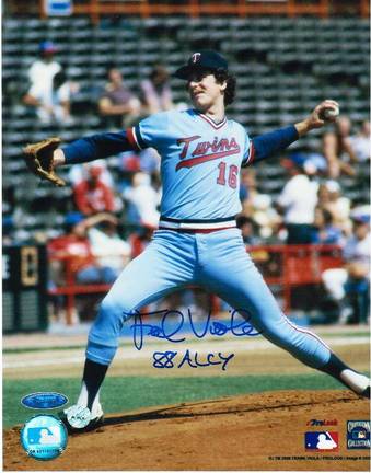 Frank Viola Minnesota Twins Autographed 8" x 10" Unframed Photograph Inscribed with "88 ALCY"