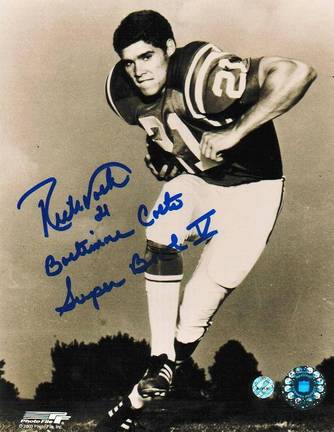 Rick Volk Baltimore Colts Autographed 8" x 10" Unframed Photograph Inscribed with "Baltimore Colts Super 