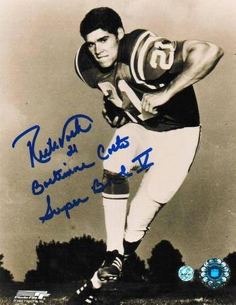 Rick Volk Baltimore Colts Autographed 8" x 10" Unframed Photograph Inscribed with "Baltimore Colts Super 