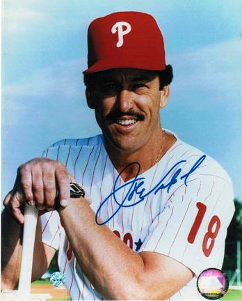 John Vukovich Philadelphia Phillies Autographed 8" x 10" Unframed Photograph