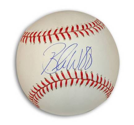 Brandon Webb Autographed MLB Baseball