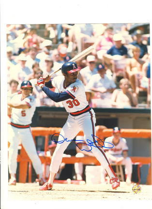 Devon White California Angels Autographed 8" x 10" Photograph (Unframed)