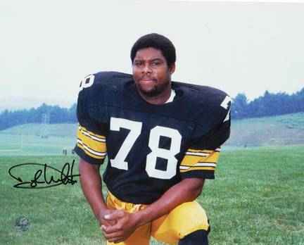 Dwight White Autographed "Pose" Pittsburgh Steelers 8" x 10" Photo
