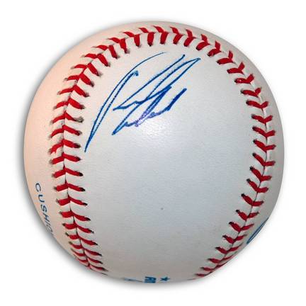 Rondell White Autographed Baseball