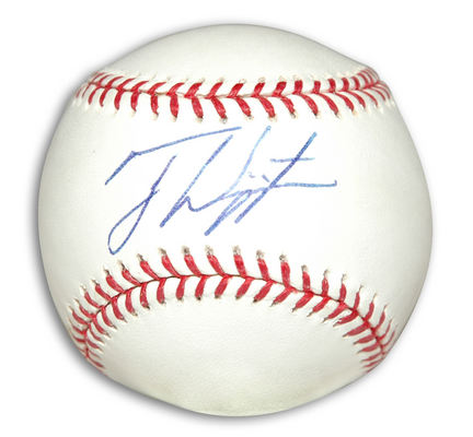 Ty Wigginton Autographed Baseball 