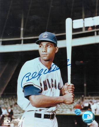 Billy Williams Autographed "Ready to Hit" Chicago Cubs 8" x 10" Photo