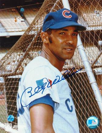 Billy Williams Autographed "Head Shot" Chicago Cubs 8" x 10" Photo