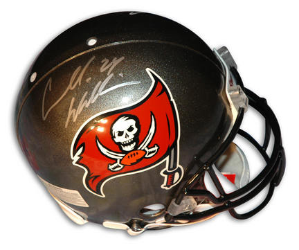 Carnell "Cadillac" Williams Autographed Tampa Bay Buccaneers Riddell Pro Line Helmet