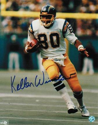 Kellen Winslow San Diego Chargers Autographed 8" x 10" Photograph (Unframed)