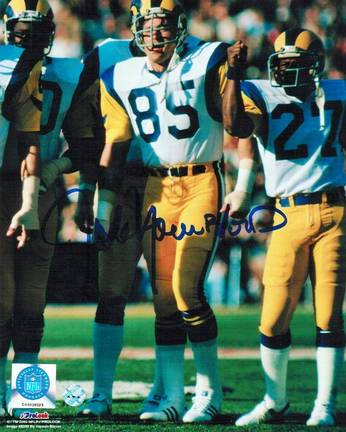 Jack Youngblood Los Angeles Rams Autographed 8" x 10" Unframed Photograph