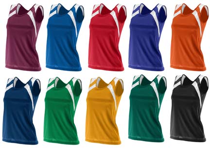 Ladies' Wicking Tank Top with Shoulder Insert from Augusta Sportswear