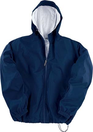 Youth Flannel Lined Hooded Taffeta Jacket from Augusta Sportswear