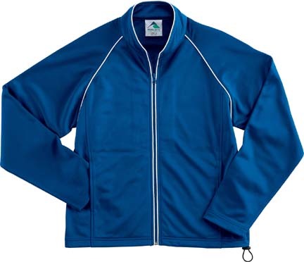 Girl's Brushed Tricot Jacket from Augusta Sportswear