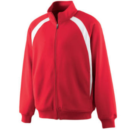 Adult Double Knit Color Block Jacket (3X-Large) from Augusta Sportswear