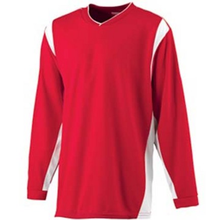 Wicking Long Sleeve Warmup Shirt from Augusta Sportswear