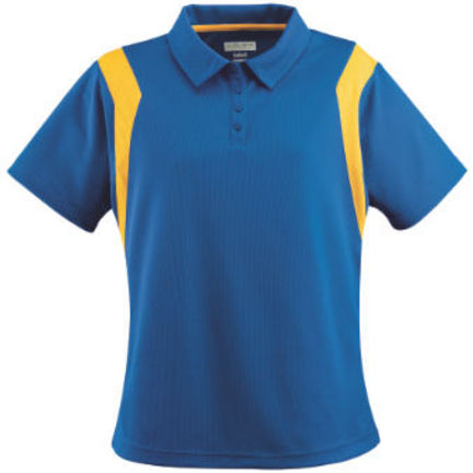 Ladies' Wicking Textured Sideline Sport Shirt from Augusta Sportswear