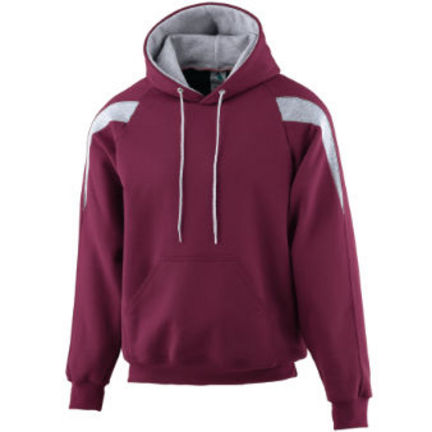 Adult Heavyweight Color Block Hooded Sweatshirt from Augusta Sportswear