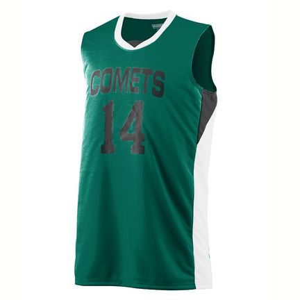 Wicking Duo Knit Game Basketball Jersey / Tank Top - 2X-Large from Augusta