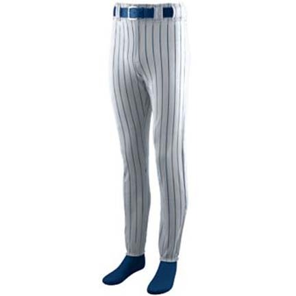 Fourteen-Ounce Striped Baseball Pants from Augusta Sportswear