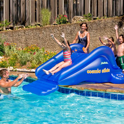 Cosmic Inflatable Water Slide