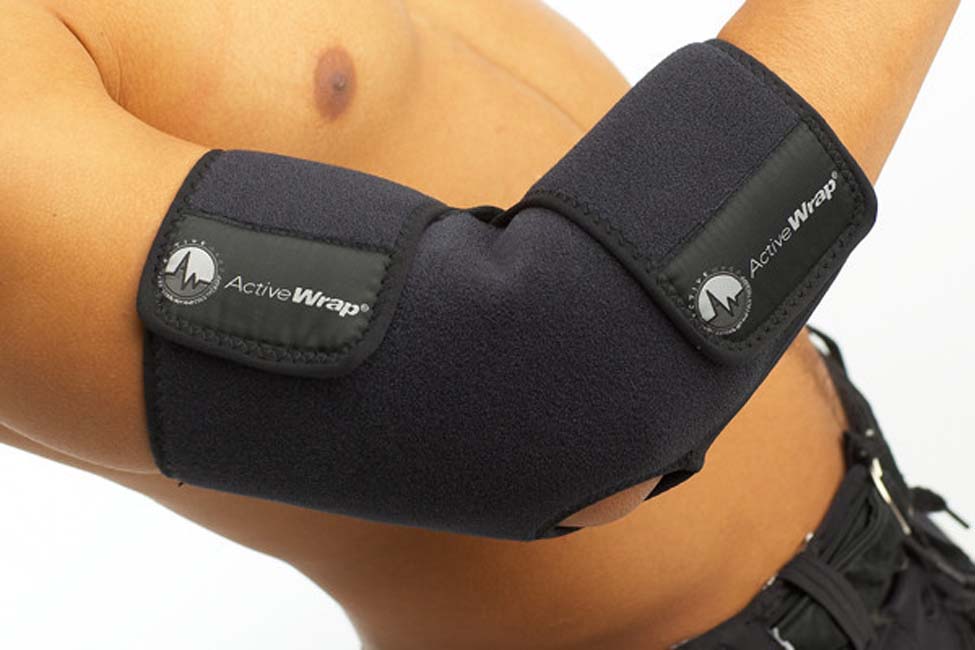 Ice / Heat Elbow Wrap by ActiveWrap® (Small/Medium - 10-16" Elbow)