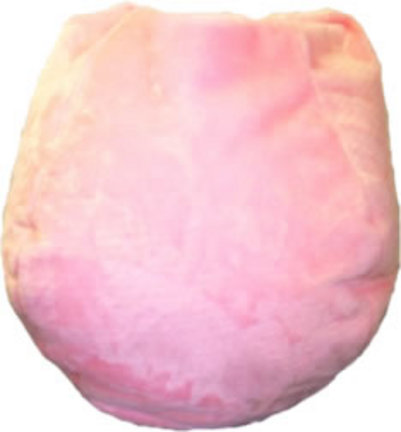 Pink Plush Fur Bean Bag Chair