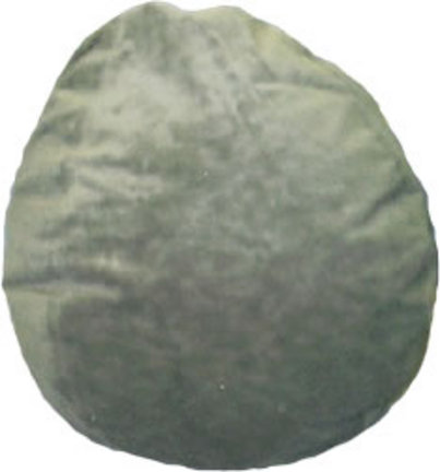 Olive Faux Suede Bean Bag Chair