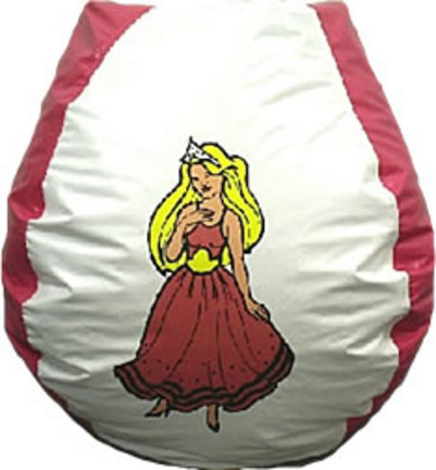 Princess Vinyl Bean Bag Chair