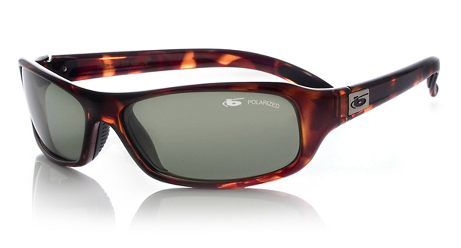 Fang Snakes Sport Sunglasses with Dark Tortoise Frame and Polarized Axis Oleo AF Lenses from Bolle