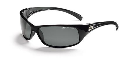 Recoil Snakes Sport Sunglasses with Shiny Black Frame and Polarized TNS Oleo AF Lenses from Bolle