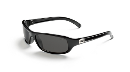 Sport Fang Sunglasses with Shiny Black Frames and TNS Lenses from Bolle (Snakes Collection)