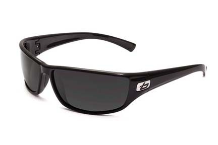 Python Sport Collection Sunglasses (Shiny Black Frame and TNS Lenses) from Bolle