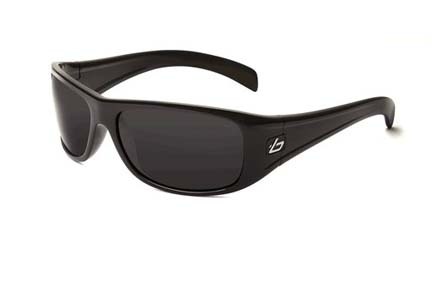 Sonar Fusion Collection Sunglasses (Shiny Black Frame and Polarized TNS Oleo AF Lenses) from Bolle