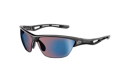 Helix Performance Collection Sunglasses (Crystal Smoke  Frame and Rose Blue Lenses) from Bolle