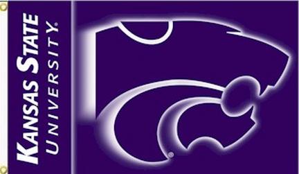 Kansas State Wildcats Premium 2-Sided 3' x 5' Flag