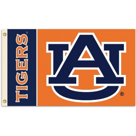 Auburn Tigers Premium 3' x 5' Two Sided Flag