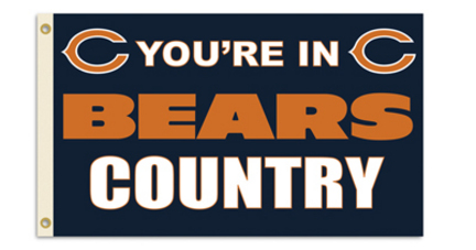 Chicago Bears Country Premium 3' x 5' Flag