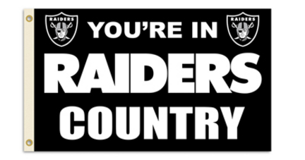 Oakland Raiders Country Premium 3' x 5' Flag