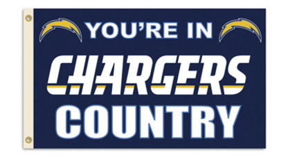 San Diego Chargers Country Premium 3' x 5' Flag