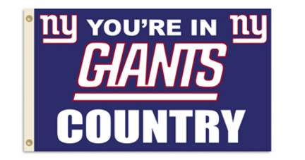 New York Giants Country Premium 3' x 5' Flag