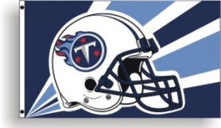Tennessee Titans 3' x 5' Helmet Design Flag