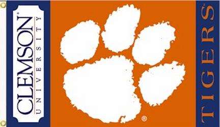 Clemson Tigers Premium 3' x 5' Flag