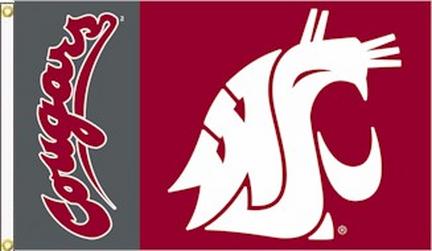 Washington State Cougars Premium 3' x 5' Flag