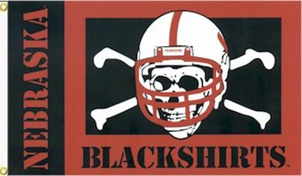 Nebraska Cornhuskers "Blackshirts" Premium 3' x 5' Flag